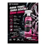 MK SHINEWORKS WHEEL BLAST 500 ML | Jant Temizleyici | Fren Balata Tozu ve Ağır Kir Sökücü | Oto Jant Bakım