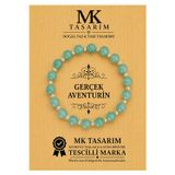 Mk Tasarım Gerçek Aventurin Bileklik Mk.7000.849- Rahatlık-Dinginlik-Enerji- Stres Bilekliği