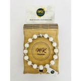 MK TASARIM Gerçek Aytaşı Bileklik (ARA KÜÇÜK TAŞLAR HEMATİT TAŞIDIR) Mk.020.019