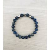 Mk Tasarım Gerçek Lapis Lazuli Taşı Bileklik Mk.013.005