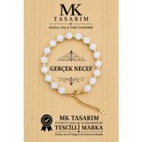 MK TASARIM GERÇEK NECEF TAŞI BİLEKLİK 11000.002