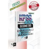 MK Yayıncılık 2026 KPSS GEOMETRİ ÇÖZÜMLÜ SORU BANKASI