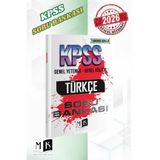 MK Yayıncılık 2026 KPSS TÜRKÇE SORU BANKASI