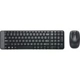 Mk220 Kablosuz Türkçe Klavye Mouse Seti - Siyah
