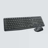 Mk235 Usb Kablosuz Türkçe Klavye Mouse Seti - Antrasit Gri