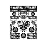 MKARAKAN RVELL MOTOSİKLET YAMAHA UYUMLU A4 STİCKER SET 004