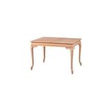 Mkd - Msa 213 / 120 cm Lükens Yemek Masası Cilasız Ahşap - Çok Renkli
