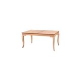 Mkd - Msa 219 / 170 cm Rustik Yemek Masası Cilasız Ahşap - Kahverengi