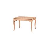 Mkd - Msa 220 / 140 cm Rustik Yemek Masası Cilasız Ahşap - Kahverengi
