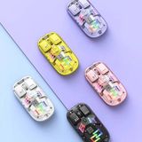 Mkespn Yılıma RF-2145 Kablolu-Kablosuz-Bluetooth Rgb Mouse - Pembe