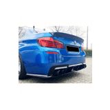 MKG Bmw F10 Vorstainer 3 Parça Difüzör Piano Black Sağ Sol Çift Egzoz Çıkışlı 2010 Ve 2017 Uyumlu Arası