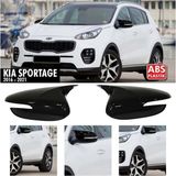 MKG Otomotiv Kia Sportage Batman Yarasa Ayna Kapağı Sinyalli Piano Black 2016 - 2021