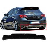 MKG Otomotiv Opel Astra J Hb Rieger Difüzör Difizör Plastik Parlak Siyah 2009 2010 2011 2012 Arka-Difizör-Bodykit-Ek