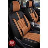 MKG Otomotiv Opel Corsa Phantom Taba Tay Tüyü Oto Koltuk Kılıfı Tam Set -Ortopedik-Kolay Montaj-Terletmez 2011-2018