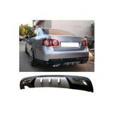 MKG Otomotiv Vw Jetta Mk5 Uyumlu Difüzör Difizör Gri + Kare Egzoz Görünüm C Tip