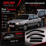 Mkm Fiat Tempra (1990-1999) Uyumlu 4'lü Sedan Mugen Cam Rüzgarlığı Takımı