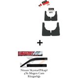 Mkm Nissan Skystar4'lü Mugen Cam Rüzgarlığı ve 4'lü Paçalık Seti