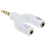 Mkr Ally 3.5 mm Kulaklık Mikrofon Çoklayıcı 3.5 mm Splitter DÖNÜŞTÜRÜCÜ-(5775) - NAJMADDIN380