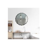 MKS Design 60x60 Dalgalı Asimetrik Duvar Aynası / Konsol Aynası / Makyaj Aynası / Düzensiz Ayna