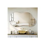 MKS Design 60x90 Asimetrik Duvar Dekor Aynası / Duvar Aynası / Konsol Aynası / Düzensiz Ayna / Estetik Ayna