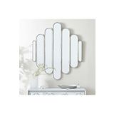 MKS Design 73x80 Konsol Aynası / Lüks Ayna / Dekor Aynası / Salon Aynası / Çerçeveli Duvar Aynası