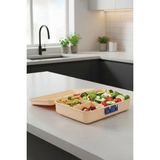M&L Lunch Box 3 Bölmeli Beslenme Kutusu - Okul ve Kreş Tipi Çocuk Beslenme Kabı - Bej
