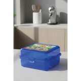 M&L LUNCH BOX 4 Bölmeli Beslenme Kutusu - Kaşık ve Çatal Setli Okul Beslenme Kabı