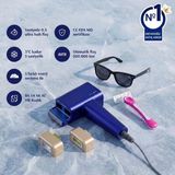 Mlay T16 Ipl Epilasyon Cihazı – 2.000.000 Atım, Tüm Vücut + Yüz + Bikini + Akne + Cilt Yenileme Başlıkları, Soğutmalı Ağrısız, Ev Tipi, Kadın & Erkek - HR+BK