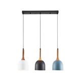 Mlights Retro Rustik Tekli ve Üçlü Avizeler Mylights Tekli Üçlü Avizeler - Renkli - 3