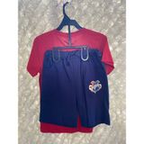 Mln Concept Harry Porter 2Li Kırmızı Şort, T-Shirt - Kırmızı - Lacivert - 7 Yaş