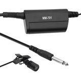 MM-701 Kablolu 600 Ohm Yaka Mikrofonu - Altın