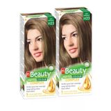 Mm Beauty Saç Boyası M 23 (Açık Fındık Kabuğu) Set Boya 2 Li Set Boya