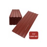 MM DEMİR MARKET 2 Metre Trapez Sac 5 Adet – Galvaniz Çatı ve Cephe Sacı – Dayanıklı Profil Sac