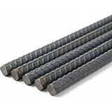 MM DEMİR MARKET mm Demir Market -1,5 Metre 8 mm Çap B420C Inşaat Demiri – Standart Ölçü Yüksek Mukavemetli Çelik Demir Çubuk | Betonarme, Sera, Bahçe, Çit ve Yapı Güçlendirme Uygulamaları Için | 5 / 10 / 15’li Paket - 10 ADET
