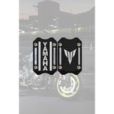 mmb YAMAHA MT25/125/07/09/10 Crash Bar Siyah Beyaz -Dayanıklı Motor Koruma Aksesuarı (Yan Tampon) 1ADET
