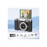 Mmctech 4K Dijital Retro Video Kamera 48MP 15X Zoom Flaşlı Dijital Vlog Fotoğraf Makinesi TÜRKÇE Lk007