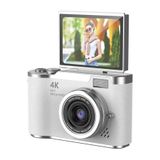 Mmctech 4K Dijital Retro Video Kamera 48MP 15X Zoom Flaşlı Dijital Vlog Fotoğraf Makinesi TÜRKÇE