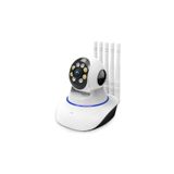 Mmctech Cmr 5 Kablosuz Wifi Ip Kamera 5 Antenli 1080p Full Hd 3 Mp Hareketli Kamera Gece Görüşlü Beyaz blueinterCMR 5
