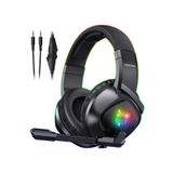 Mmctech Kablolu Oyuncu Kulaklık Rgb Stereo Hd Mikrofon Gaming Kulaklık Süper Bass Jak Ve Usb Girişli