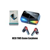 Mmctech M28 Kablosuz Spor Kulaklıkları TWS - Mikrofon Bas Net