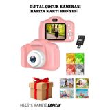 Mmctech Mini Fotoğraf Makinesi Çocuk Için Eğitici Video Kamera 1080p Hd Ekran Digital Usb Şarjlı Lens Camera