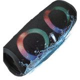 MMctech Rgb LED Işıklı Suya Dayanıklı Yükses Kaliteli Radyo USB Aux Sd Kart Girişli Bluetooth 30CM Hoparlör Süper Bass