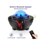 Mmctech Yıldızlı Projektör Tavan Bulutsu Galaxy Lazer Işıklı Disko Topu Bluetooth Hoparlör Parti Led Lambası lf8190