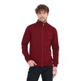 MMETALIC Erkek Bordo Uzun Kollu Önü Fermuarlı Hırka M