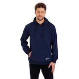 MMETALIC Lacivert Kanguru Cepli Kapüşonlu İçi Pamuklu Erkek Sweatshirt (Lacivert/XL)