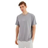 MMETALIC Leo Erkek Oversize Tshirt%100 Pamuk Bisiklet Yaka Baskı Detaylı Basic Tişört MTLCE87 S