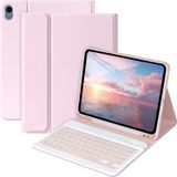 MMK iPad 10. Nesil Klavyeli Kılıf 10,9 inç 2022, iPad Klavye10. Nesil Kılıf (A2757/A2777/A2696) için, Çıkarılabilir Bluetooth Klavye ve Kalem Tutuculu iPad Kılıfı (Pembe)