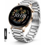 MMP Shop Huawei Watch GT 2 / GT 3 42mm Uyumlu 20mm Paslanmaz Çelik Akıllı Saat Kordonu - Gümüş - HW GT2 / GT3 42mm