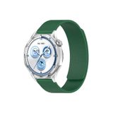 MMP SHOP Huawei Watch Gt2 Pro/Gt3 Pro/ Gt4 / Gt5 Pro / Gt6 / Gt6 Pro 46Mm İle Uyumlu Desenli Manyetik Spor Kordon Haki