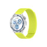 MMP SHOP Huawei Watch Gt2 Pro/Gt3 Pro/ Gt4 / Gt5 Pro / Gt6 / Gt6 Pro 46Mm İle Uyumlu Desenli Manyetik Spor Kordon Sarı